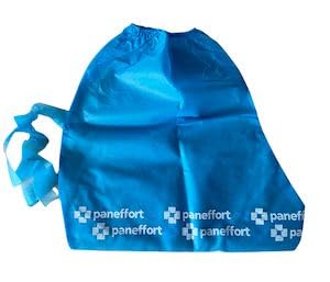Disposable Lightweight Boot Covers | 500-Pack | Blue, Elastic Closure, Slip-Resistant, Dust-Proof, Water Resistant Shoe Protection for Medical, Industrial, and Home Use