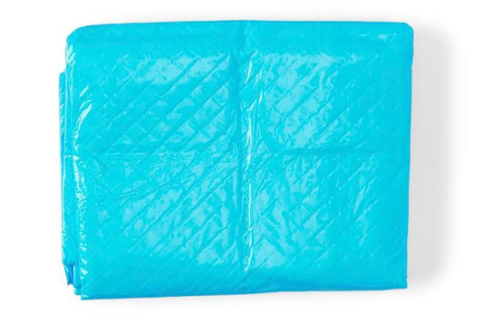 Non-Sterile OR Table Sheets | 100-Pack | Disposable Medical Exam Table Cover, Operating Room, Patient Transport, Single-Use, Blue