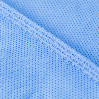 Disposable Isolation Gowns Medium Weight Elastic Cuffs Long Sleeves (100 Pack)